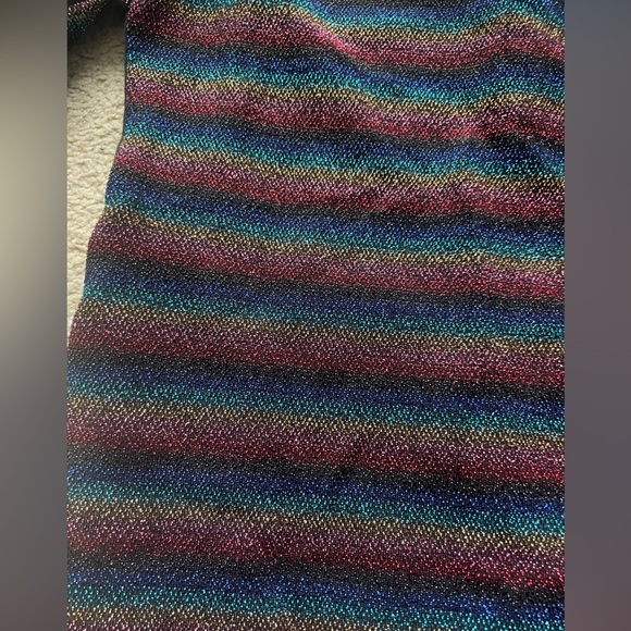 Sparkly Rainbow TopShop Tube Dress / Top - Picture 5 of 7